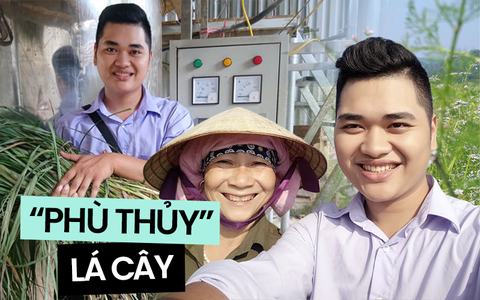 Chàng trai 25 tuổi kiếm tiền tỷ nhờ đam mê với lá cây