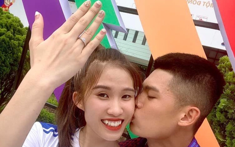 Sau màn cầu hôn tại SEA Games 31, Nguyễn Tiến Trọng viết thư ngọt ngào cho vợ sắp cưới