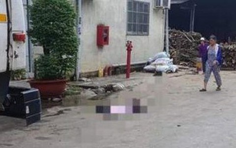 Ngồi tránh nắng, bà bán vé số bị xe tải chạy lùi tông tử vong
