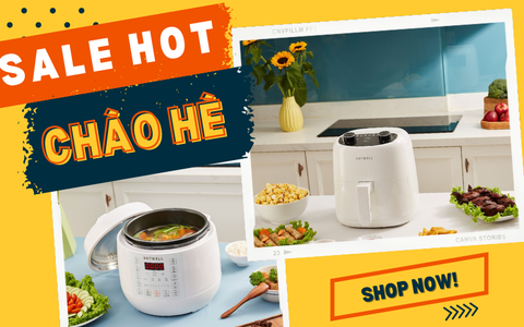 Lên đời nhà bếp nhân lúc tưng bừng khuyến mại chào hè: Sản phẩm đa năng mua 1 tặng 1, voucher giảm giá 300k còn bảo hành 1 đổi 1