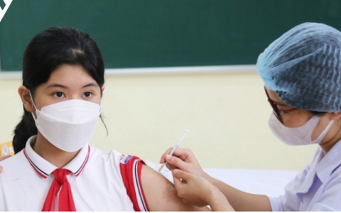 Hơn 150.000 trẻ từ 5 đến dưới 12 tuổi ở Hà Nội đã tiêm vaccine COVID
