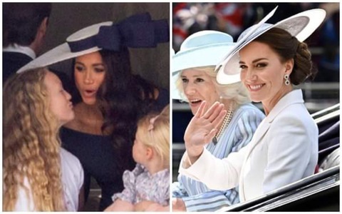 Ngày đầu tiên của đại lễ Bạch Kim: Meghan Markle chính thức xuất hiện, 3 con nhà Công nương Kate thu hút chú ý