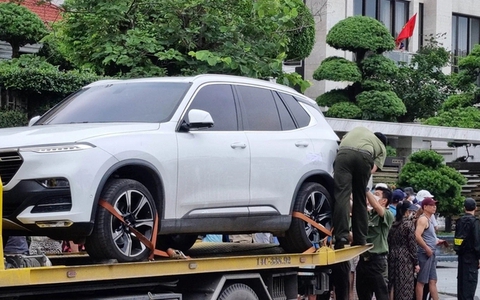 Cận cảnh dàn xe sang bị niêm phong của cựu Chủ tịch Hạ Long