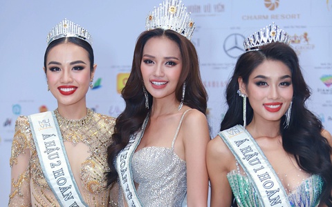 Top 3 Hoa hậu Hoàn vũ Việt Nam 2022 sau đêm Chung kết: Ngọc Châu tiết lộ chuyện hẹn hò, Thảo Nhi chia sẻ yếu điểm của bản thân