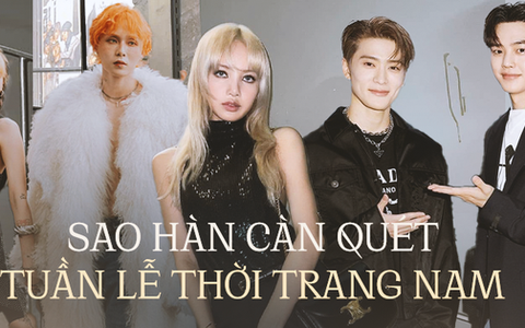 Sao Hàn càn quét tuần lễ thời trang: Bộ ba Celine gây bão mạng, Song Kang - Jaehyun lấn át mỹ nam Thái