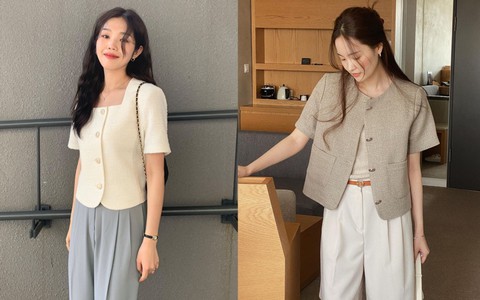 Mẫu áo cộc tay gây sốt vì sang chảnh hơn cả blazer, hợp diện đi ăn cưới