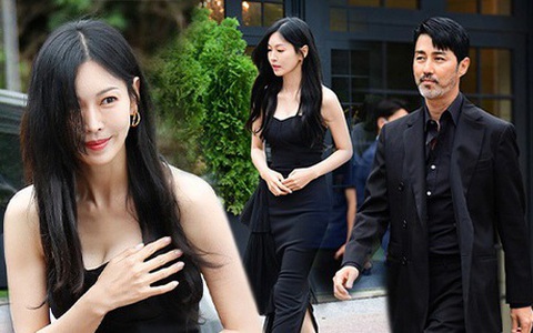"Ác nữ Penthouse" Kim So Yeon sắc vóc mê người, Cha Seung Won hóa ông lão U70 bên dàn mỹ nhân Kpop trên thảm đỏ