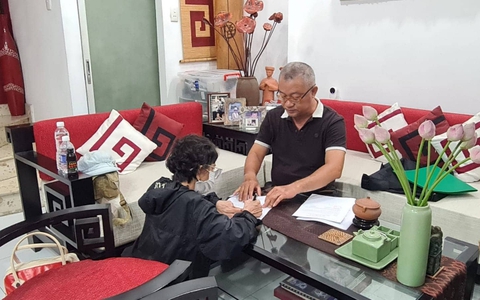 Bị can Lê Thu Vân trong vụ "Tịnh thất Bồng Lai" ra đầu thú