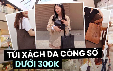 Phối đồ kiểu gì cũng đẹp nếu nàng công sở sắm 7 mẫu túi xách giá chưa đến 300k dưới đây
