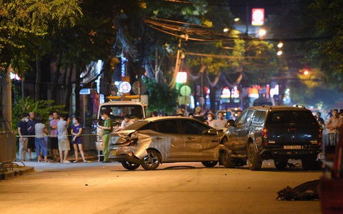 Hà Nội: "Xe điên" gây tai nạn liên hoàn khiến 1 người tử vong tại chỗ, nhiều người bị thương