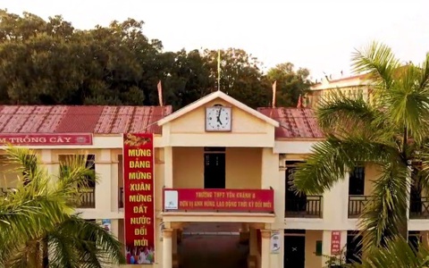 "Ngôi trường làng" rợp bóng cây xanh nọ: Có tới 3 THỦ KHOA tốt nghiệp THPT, chất lượng giảng dạy "không phải dạng vừa"