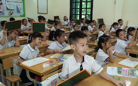 Học sinh lớp 1 ở Hà Nội tựu trường sớm nhất vào ngày 22-8