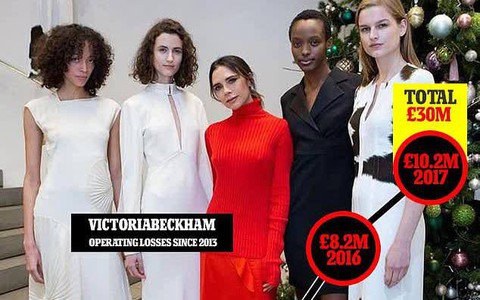 Lý do khiến thương hiệu thời trang của Victoria Beckham thua lỗ thảm hại