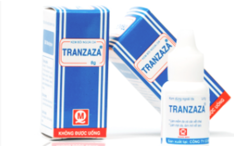 Thu hồi trên toàn quốc lô sản phẩm Kem bôi ngoài da TRANZAZA 8g