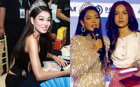 Á hậu Thảo Nhi Lê bật khóc trong fan meeting đầu tiên