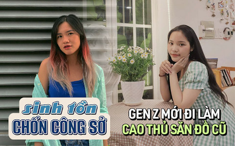 Gen Z mới ra trường, đi làm văn phòng là cao thủ săn đồ cũ