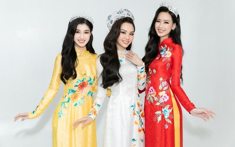 Những lần top 3 Miss World Vietnam 2022 đọ sắc xinh đẹp với áo dài sau khi đăng quang