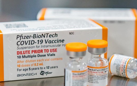 Vaccine COVID-19 của Pfizer đạt hiệu quả 73,2% ở trẻ dưới 5 tuổi