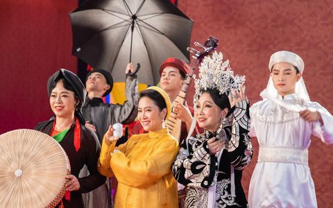 Bản phối đầy ấn tượng với sự kết hợp của NSND Bạch Tuyết, NSND Thúy Hường, NSƯT Vân Khánh