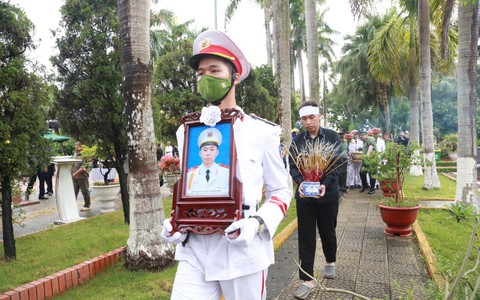 Liệt sỹ Nguyễn Đình Phúc đã về nơi an nghỉ cuối cùng