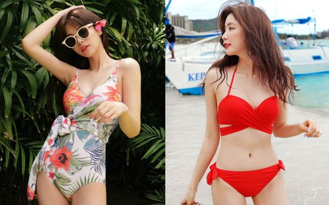 Mẹo chọn bikini càng tôn thêm đường cong thân hình 'đồng hồ cát'
