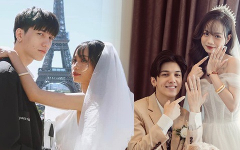 Chàng người mẫu kết hôn với cô gái 'say nắng' trên phố đi bộ