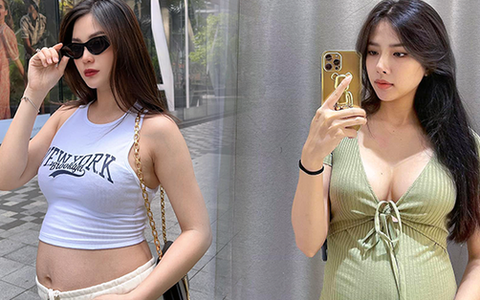 Nhan sắc 4 mỹ nhân Việt lúc mang thai