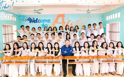 Lớp học trường làng ở Thanh Hóa có 100% học sinh đỗ đại học nguyện vọng 1