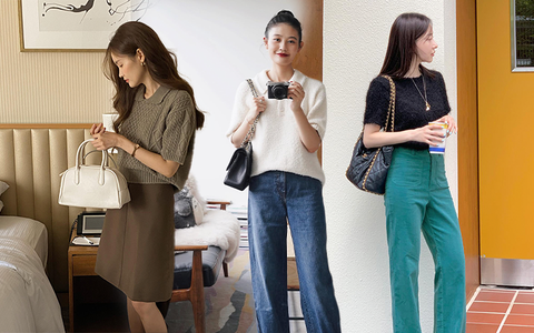 11 cách mặc áo len cộc tay trẻ trung và thanh lịch
