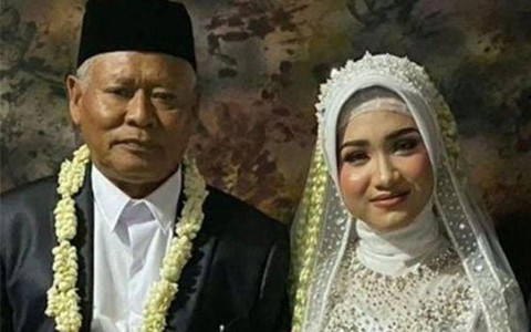 Indonesia: Đôi vợ chồng chênh nhau 46 tuổi, làm đám cưới rình rang giờ ra sao?
