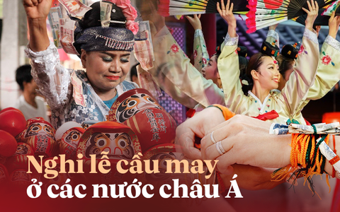 Nghi lễ cầu may ở các quốc gia châu Á: Tránh gội đầu vào mùng Một để không rửa trôi tài lộc, đổ sữa về hướng Đông để cầu bình an