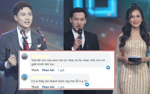 VTV Awards bị phàn nàn vì liên tục gặp sự cố âm thanh trong đêm trao giải