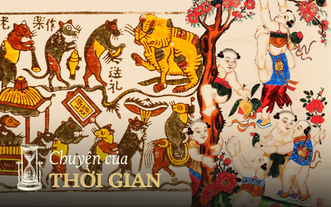 Tục treo tranh dân gian trong dịp Tết Nguyên đán: Gửi gắm ước vọng về một năm mới sung túc