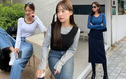 Áo thun dài tay có 10 cách diện trẻ trung mà vẫn thanh lịch