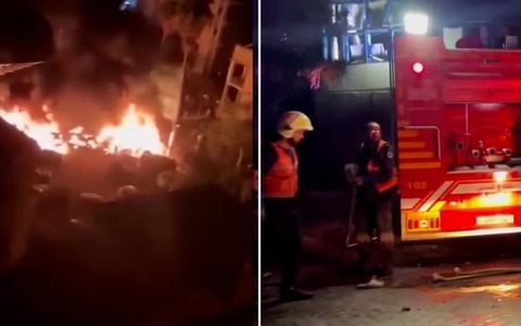 Video: Bệnh viện Gaza bốc cháy dữ dội sau vụ tấn công làm 500 người thiệt mạng