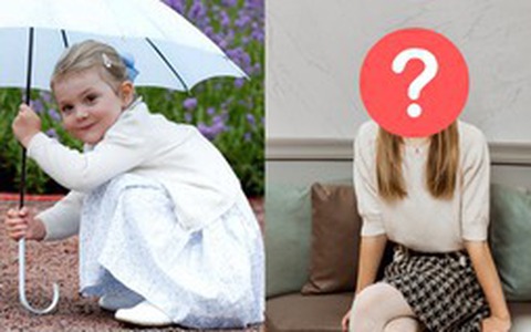 Em bé hoàng gia đình đám không kém gì Công chúa Charlotte, chỉ sau vài năm đã trở thành mỹ nhân thực thụ