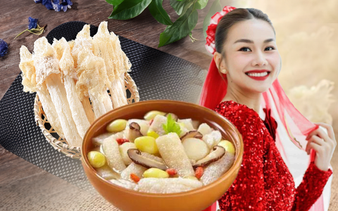 Cực phẩm dưỡng nhan "nấm cô dâu" xuất hiện trong tiệc cưới của siêu mẫu Thanh Hằng mà ít người biết