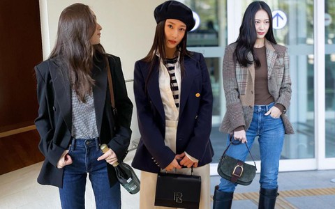 Học Krystal cách diện blazer không cầu kỳ mà vẫn sang