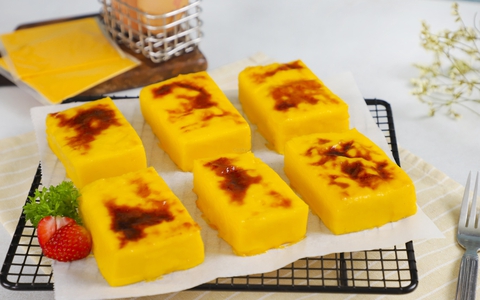 Cách làm bánh sữa tươi nướng núng nính cực ngon