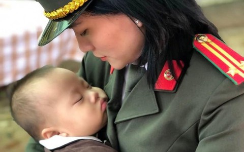 Đỡ đầu 2 con của đại úy công an Hà Tĩnh hy sinh khi làm nhiệm vụ