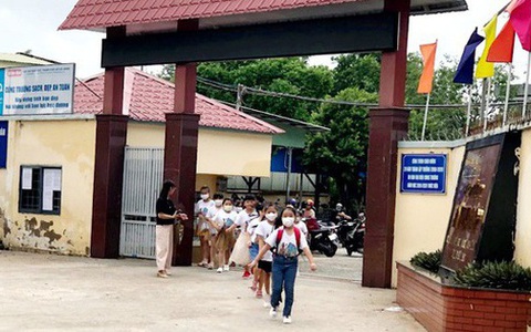 Thông tin "Người lạ tiếp cận đưa tiền cho học sinh ở trường Hà Huy Giáp" là sai sự thật