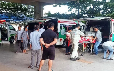 Nổ khí ga ở Nhà máy đóng tàu Dung Quất, 9 người bị thương