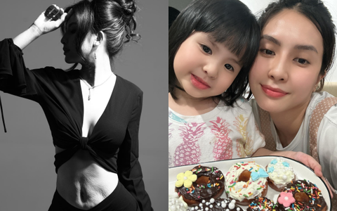 Thiên An chia sẻ hình ảnh chiếc bụng rạn nhăn nheo, nhiều người xót xa nhưng cô lại khẳng định điều này