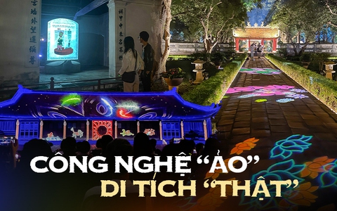 Văn Miếu - Quốc Tử Giám sau 1 tuần mở tour đêm, màn trình diễn 3D Mapping gây ấn tượng mạnh