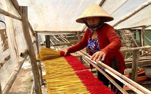 Làng nhang trăm tuổi ở TPHCM vào vụ Tết