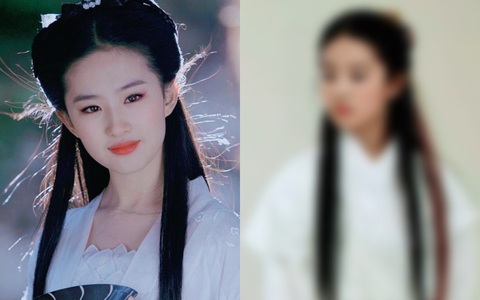 Hot lại tạo hình Tiểu Long Nữ bị loại bỏ của Lưu Diệc Phi, vì kiểu tóc mà suýt mang danh "xấu nhất lịch sử"