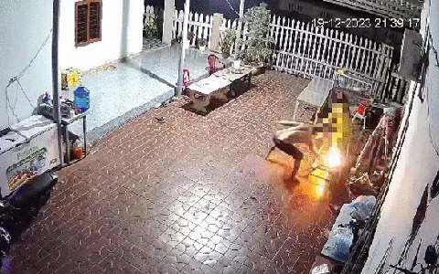 Người phụ nữ bị 'chồng hờ' tẩm xăng đốt