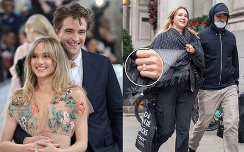 Robert Pattinson đã đính hôn, nàng mẫu Suki Waterhouse khoe luôn nhẫn kim cương khủng?