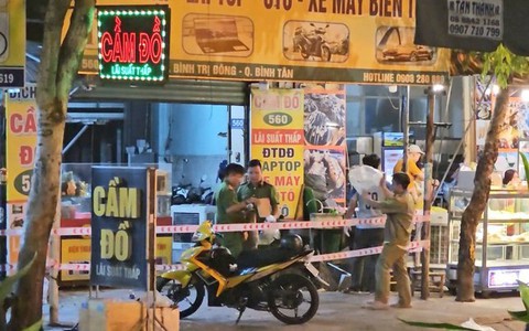 Nam thanh niên bị đâm chết trong tiệm cầm đồ ở TPHCM