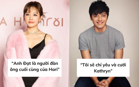 Hari Won và tài tử Daniel Padilla: Không hẹn mà cùng tuyên bố "chỉ yêu 1 người", cái kết lại khiến dân tình ngã ngửa